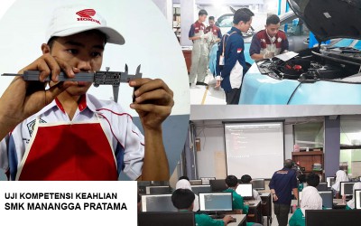 SMK Manangga Pratama Melaksanakan Uji Kompetensi Keahlian 2023 kepada 317 Peserta Didik