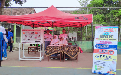 SMK Manangga Pratama Hadir di Career Days SMPN 8 Kota Tasikmalaya